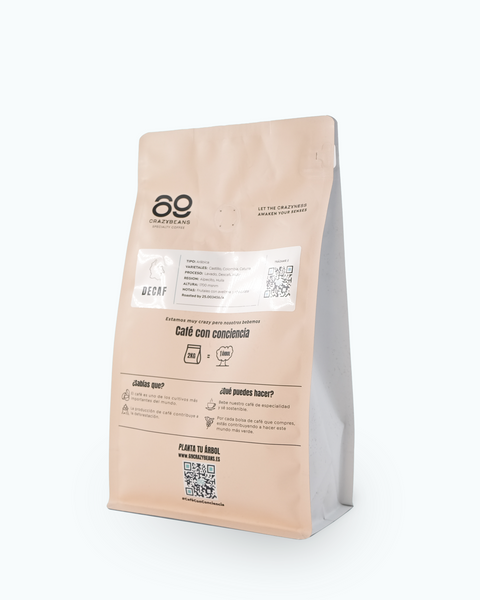 Café DESCAFEINADO Especialidad Colombia