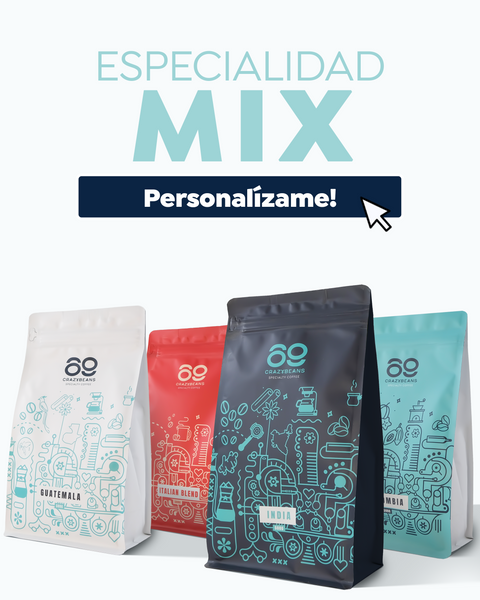 Pack Café en Grano de Especialidad MIX Personalizable – 1KG (2x500g)